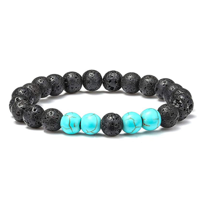 Pulsera de lava turquesa al por mayor